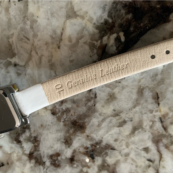 BEBE Vintage Genuine Leather Rhinestone Watch - Picture 7 of 8